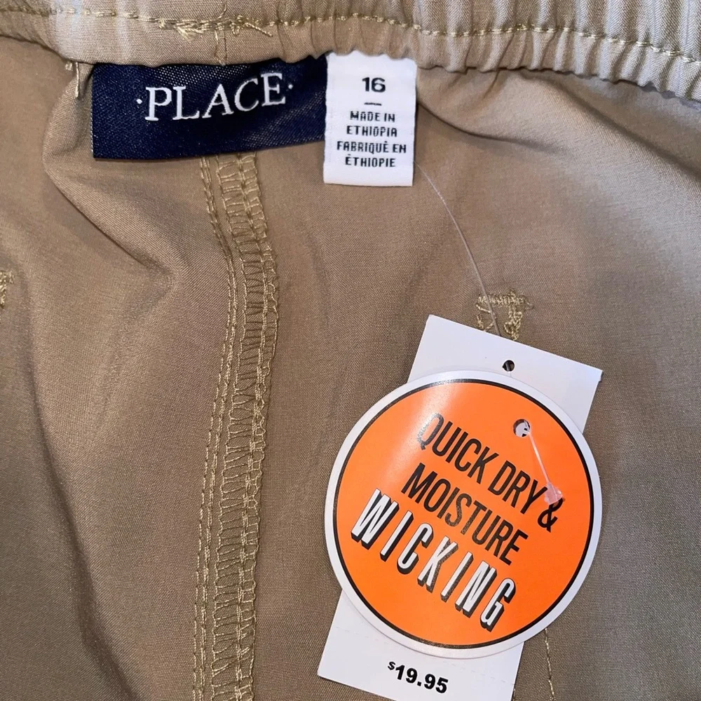The Children’s Place Boys Pull-on Jogger wicking shorts